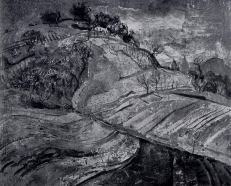 Л. Бабич. Горный пейзаж. 1931 г. Загреб, Галлерея современного искусства