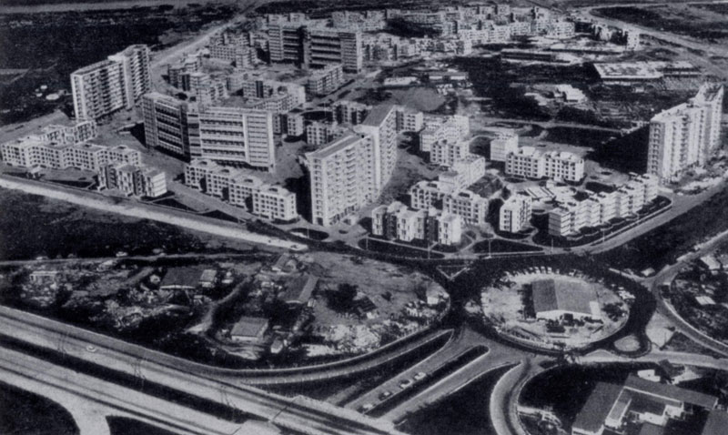 Жилой район Гавана дель Эсте в Гаване. Строительство начато в 1959 г