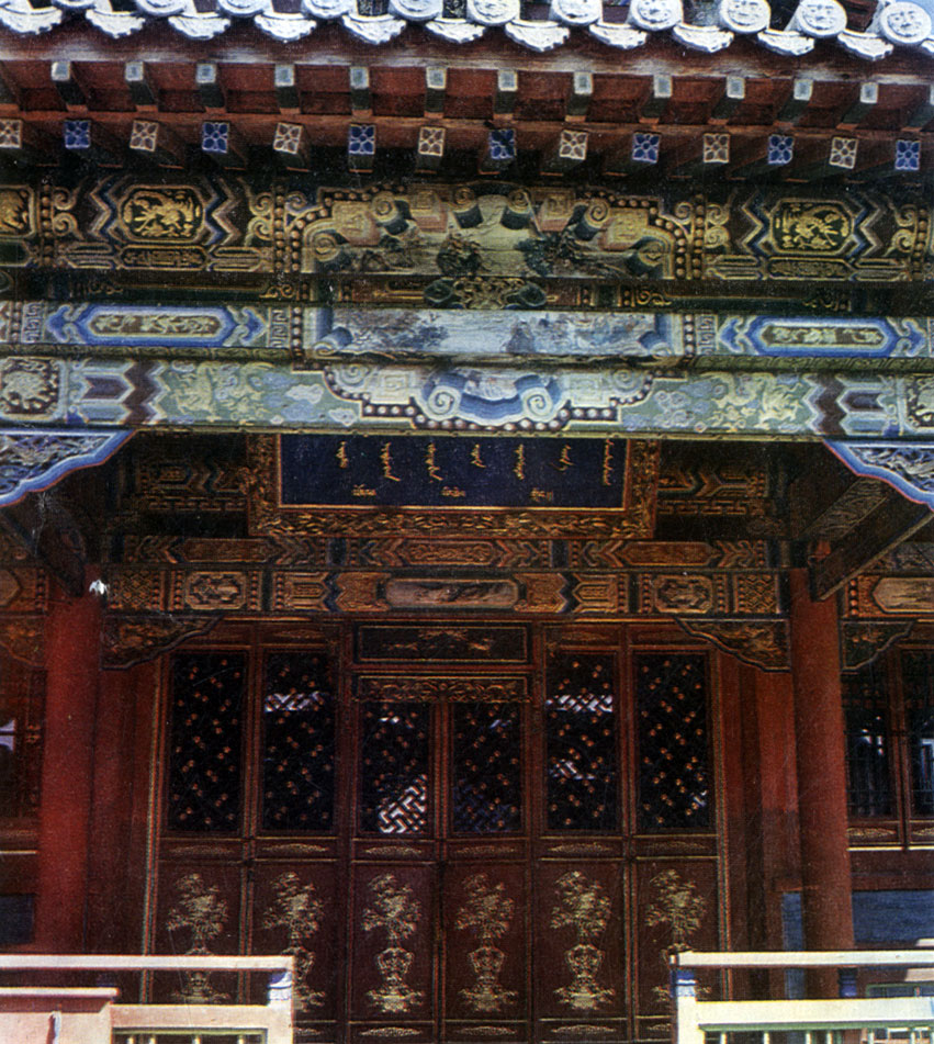 Декоративные украшения Зеленого дворца. Хан-музей