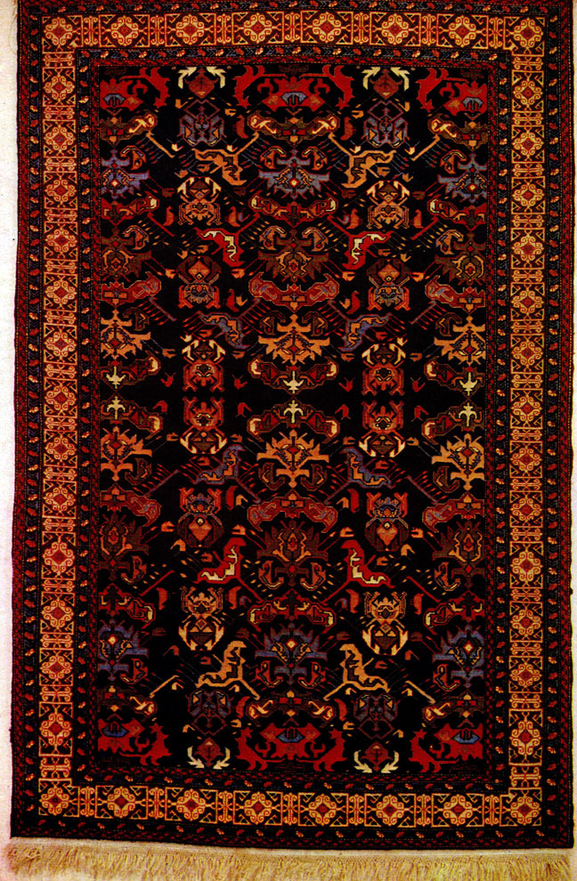 Table. 18. 'Lyajadi', Kuba group, XX-th century. Baku. Azerbaijanian Museum of Art of Carpet-making