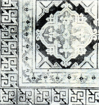 Fig. 7. 'Shirvan' carpet. XIII sentury. Istambul, Turk ve Islam Eserleri Muzesi, identified as 'Seljug'. Inv. N 861
