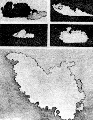 Fig. 61. Image of clouds in the spring sky