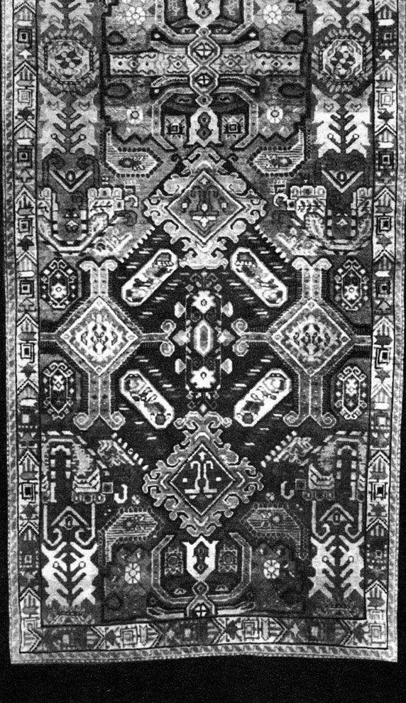 Fig. 122. Variant of 'Gollychichr carpet. Agdam