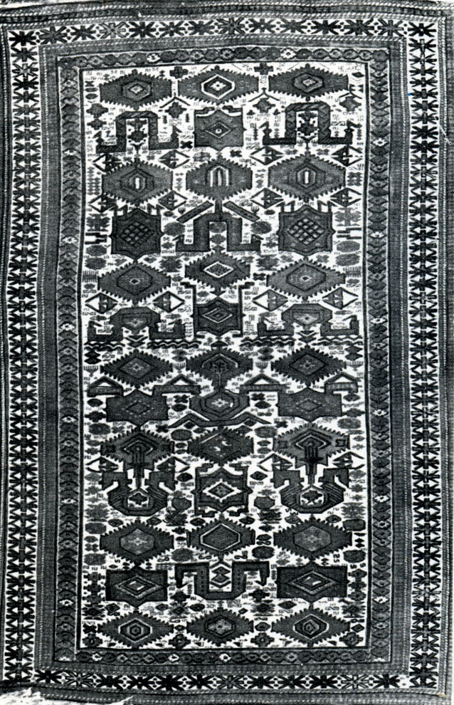 Fig. 130. 'Gajigaiyb' carpet, Kuba group, XIX century