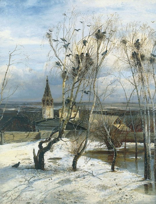 Алексей Саврасов. Грачи прилетели, 1871
