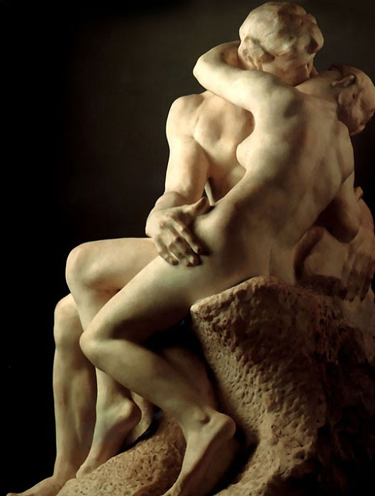 «Поцелуй». Огюст Роден, 1882 год
