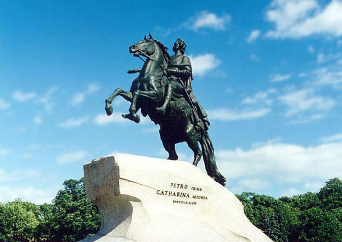 Памятник Петру I. Этьен Фальконе, 1768–1770 гг