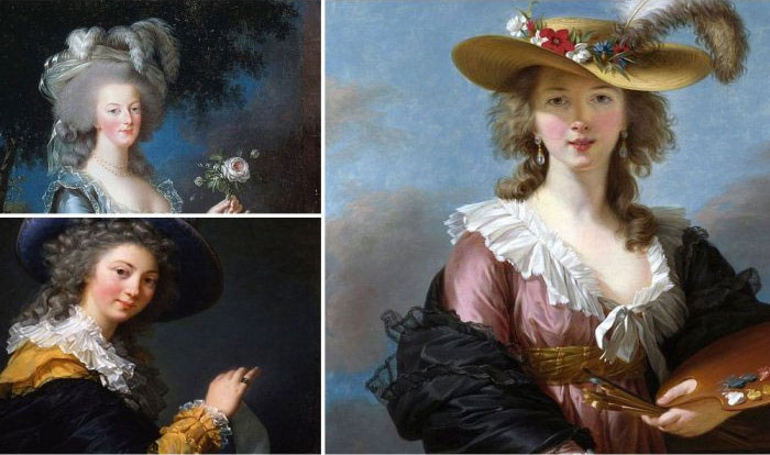 Элизабет Виже-Лебрен - знаменитая французская портретистка XVIII века