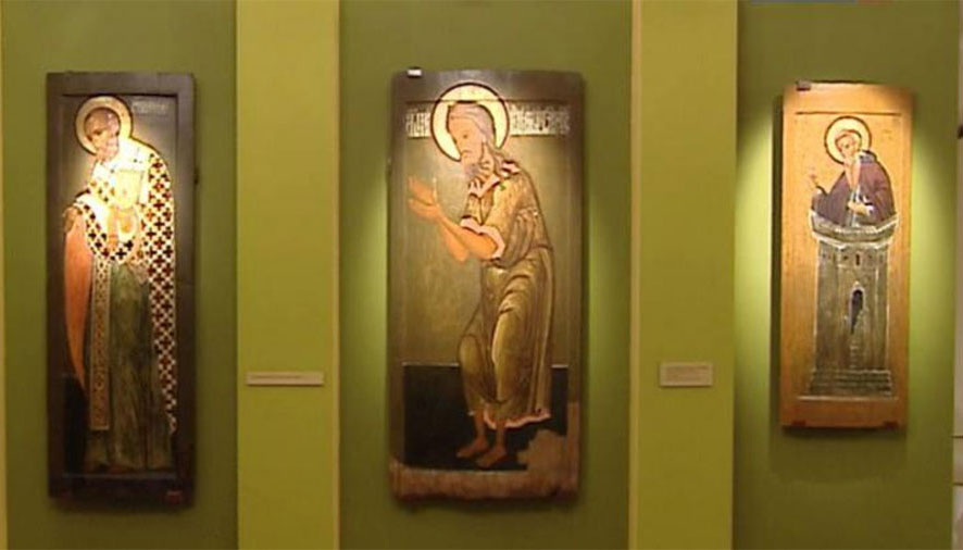 Уникальные иконы представлены в Музее Рублева