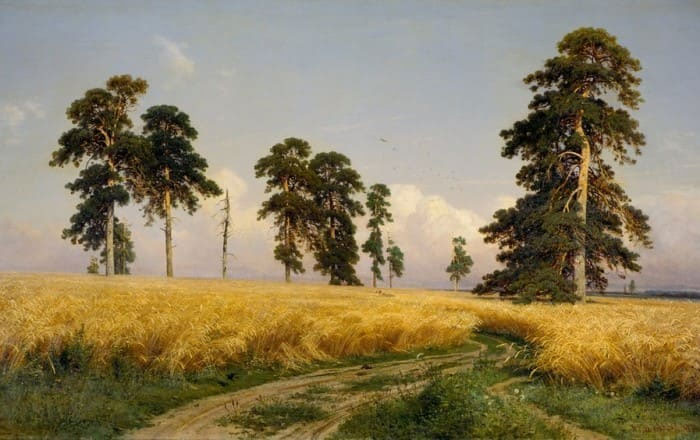 И. Шишкин. Рожь, 1878