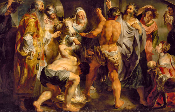 Апостолы Павел и Варнава в Листре. Около 1616